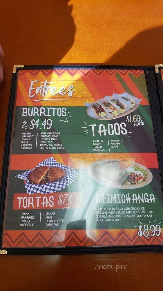 El Paisa Tortilleria - Kansas City, MO menu_pic