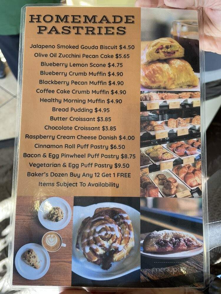 Oak Creek Espresso - Sedona, AZ menu_pic