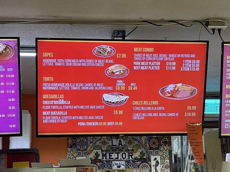Tortilleria La Mejor Del Valle - Farmersville, CA menu_pic