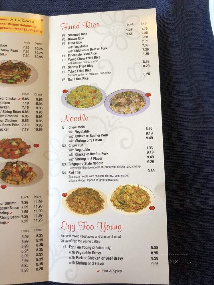 Mandarin Chinese Restaurant - Buena Park, CA menu_pic