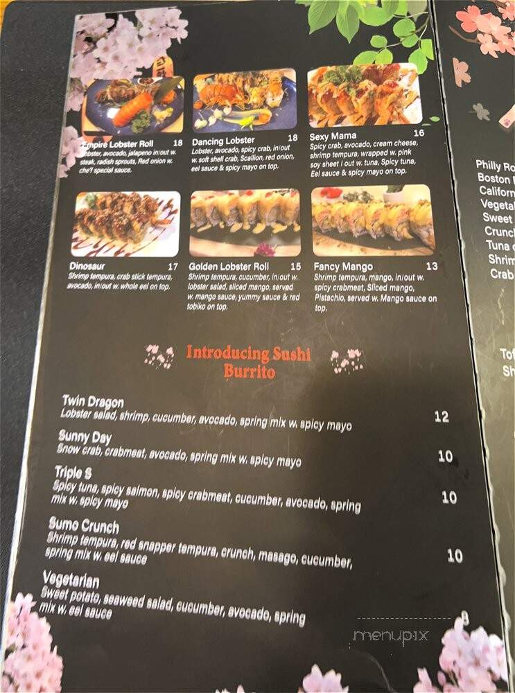 Sushi Village #2 - Irondale, AL menu_pic