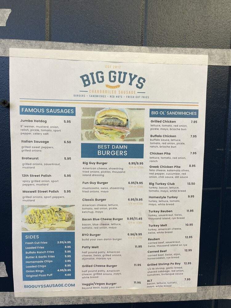 Big Guys Sausage Stand - Berwyn, IL