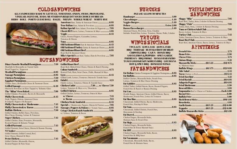 Mike's Bagels - Roselle, NJ menu_pic