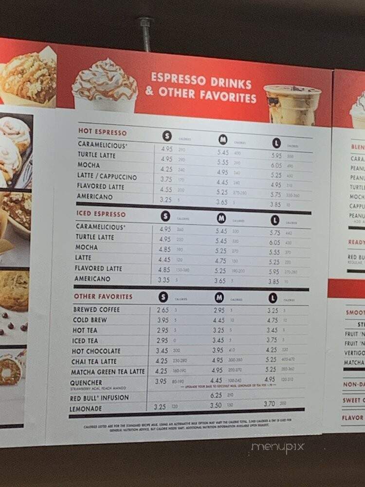 Scooter's Coffee & Yogurt - Colleyville, TX menu_pic