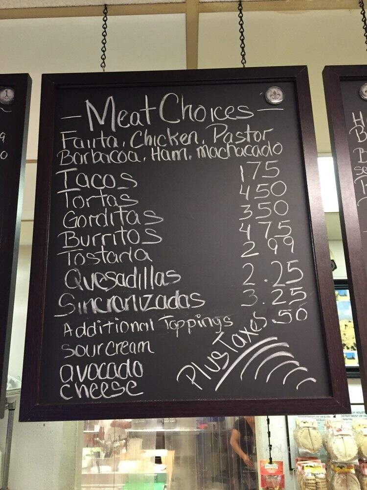 Taqueria Lindavista - Houston, TX menu_pic