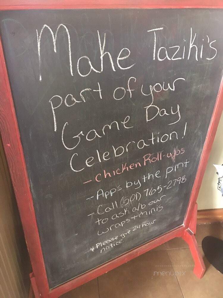 Taziki's Mediterranean Cafe - Conway, AR menu_pic