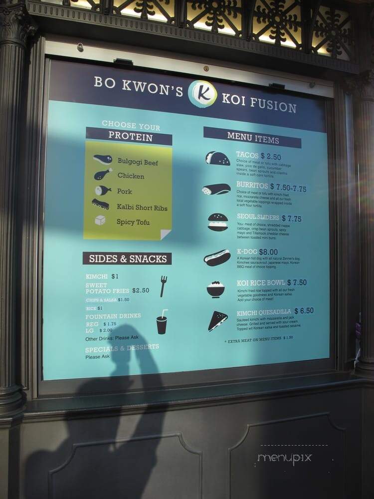 Bo Kwon's Koi Fusion - Portland, OR