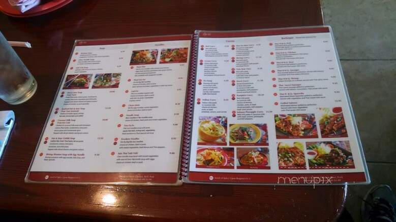 Sala Thai - Glendale, AZ menu_pic