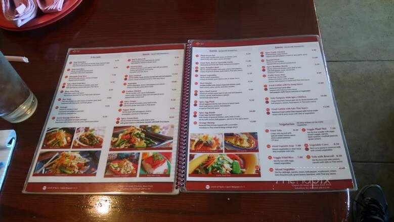 Sala Thai - Glendale, AZ menu_pic