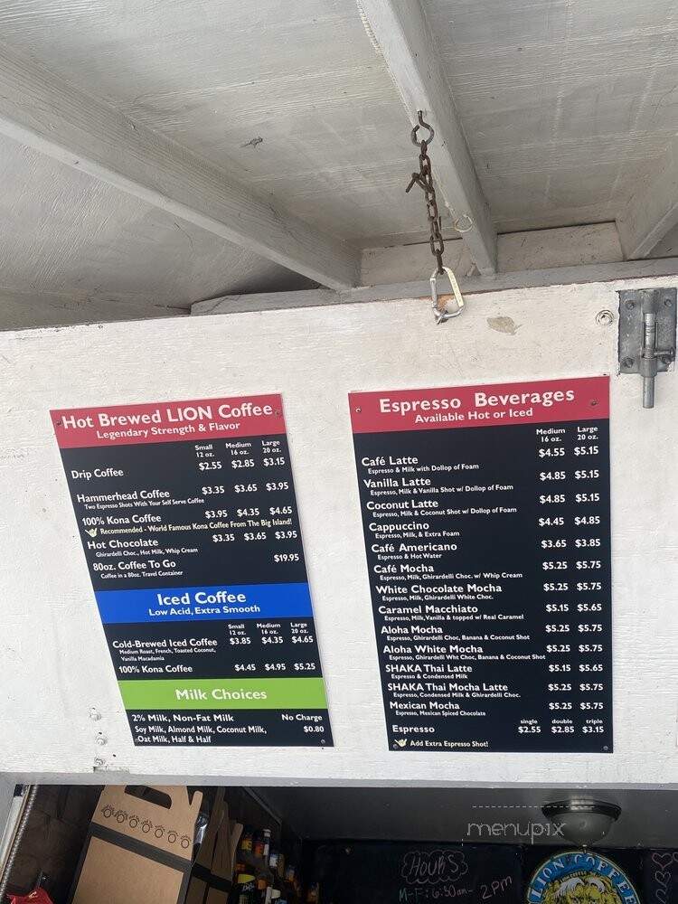 Da Shack - San Diego, CA menu_pic