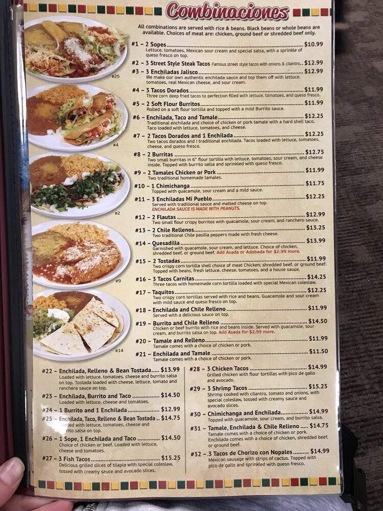 Taqueria El Mar Mi Pueblo - Olympia, WA menu_pic
