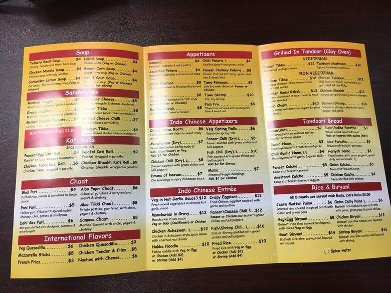 Pakwaan Indian Cuisine - Parsippany, NJ menu_pic