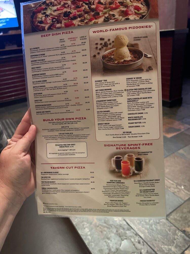 BJ's Brewhouse - Wichita, KS menu_pic