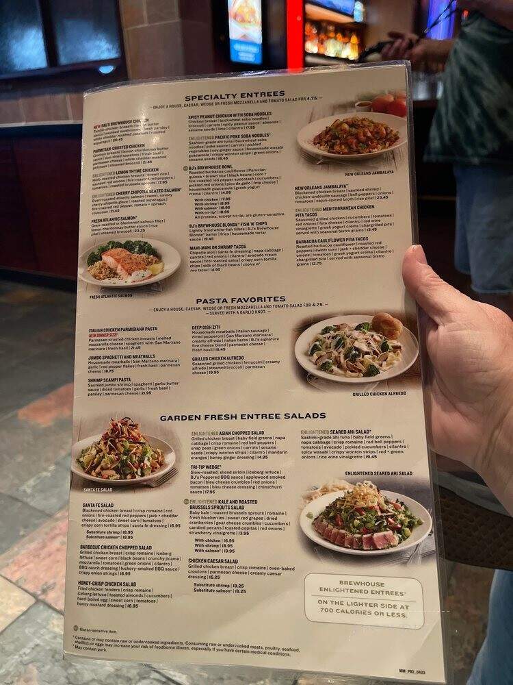 BJ's Brewhouse - Wichita, KS menu_pic