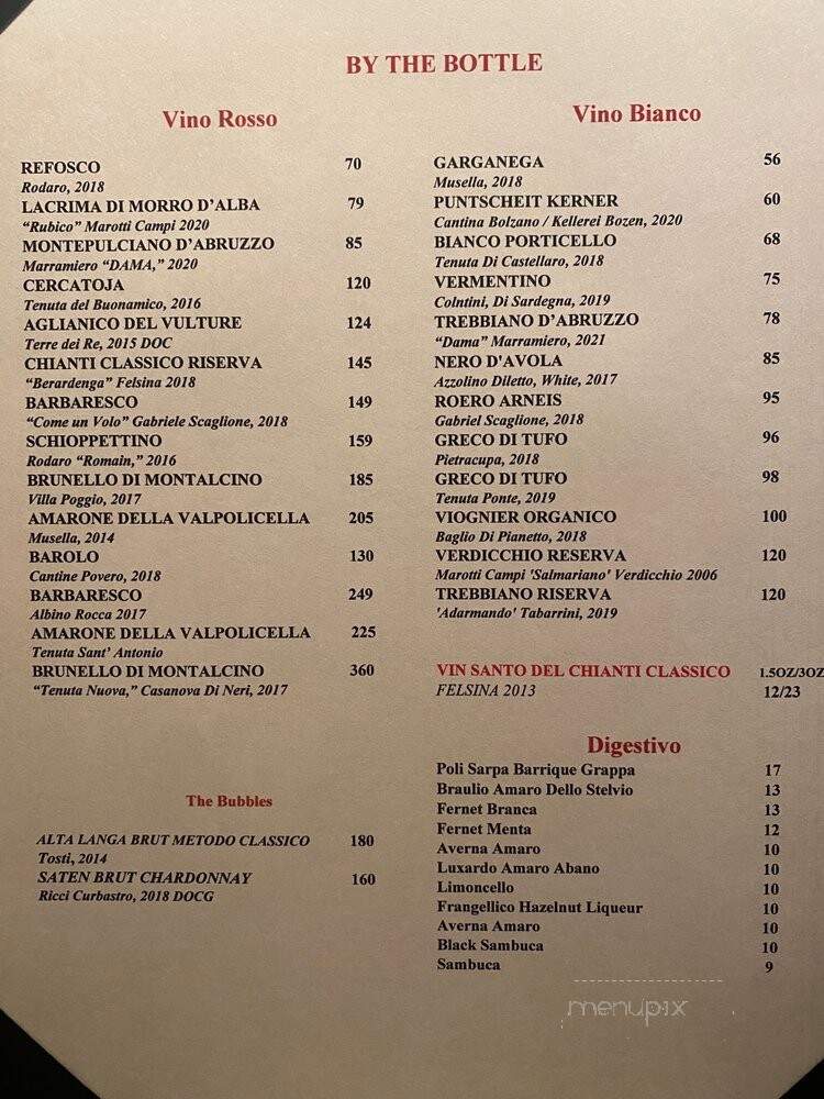 Il Pizzaiolo - Pittsburgh, PA menu_pic