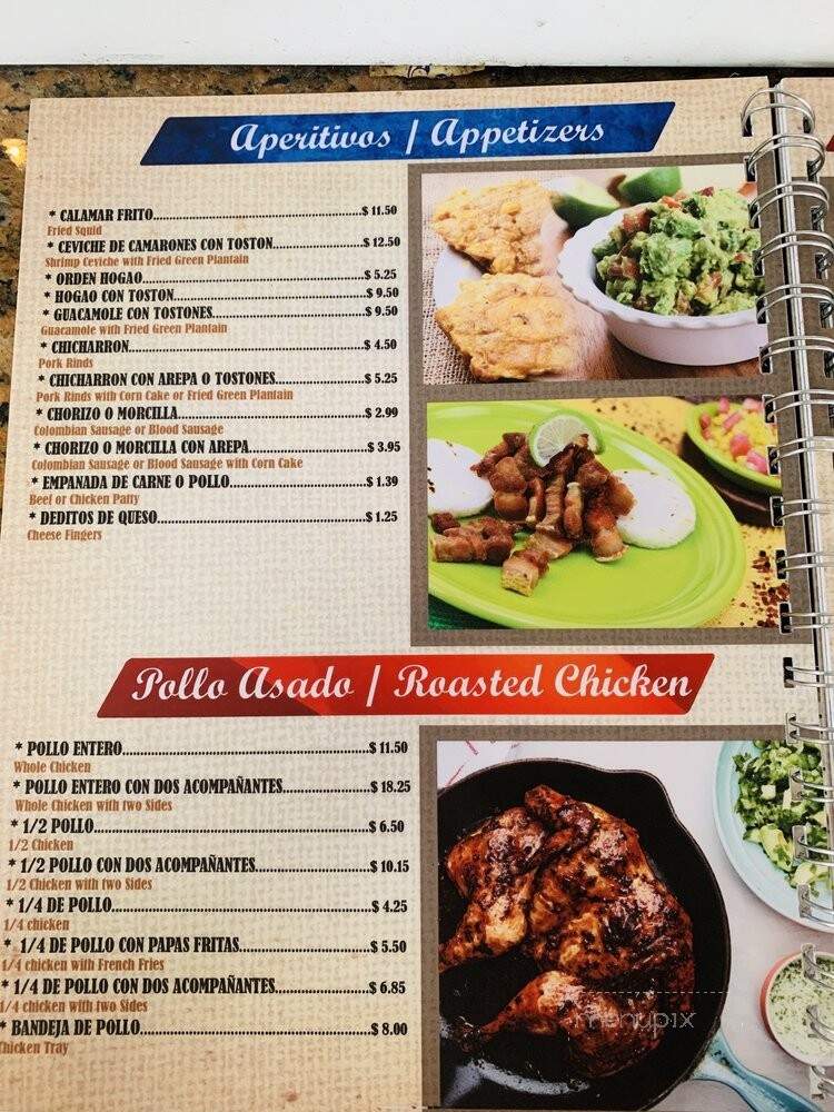 Don Matias Colombian Cuban Restaurant - Hialeah, FL menu_pic