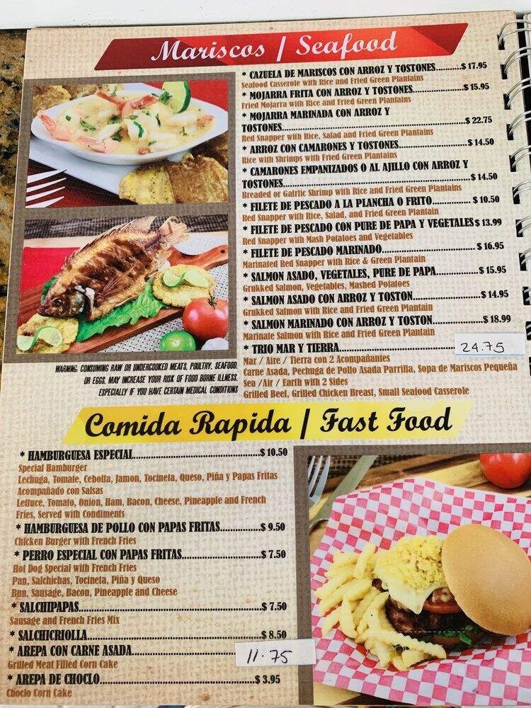 Don Matias Colombian Cuban Restaurant - Hialeah, FL menu_pic