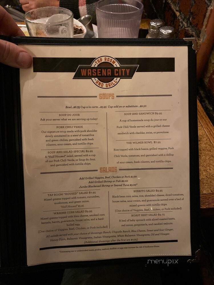 Wasena City Tap Room & Grill - Roanoke, VA menu_pic