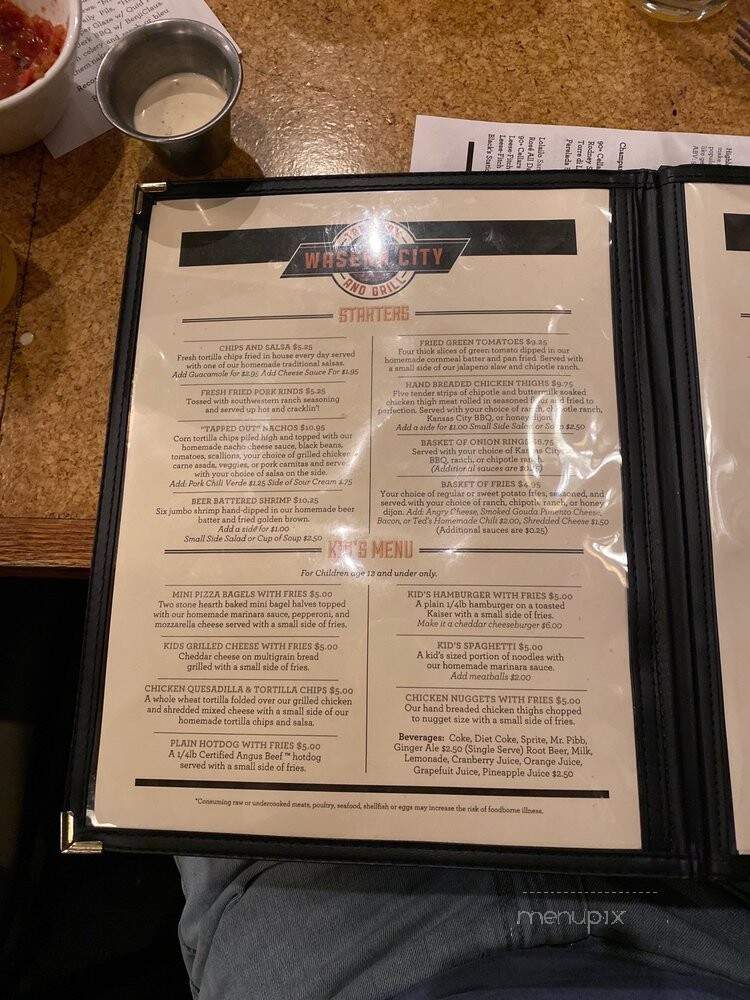 Wasena City Tap Room & Grill - Roanoke, VA menu_pic
