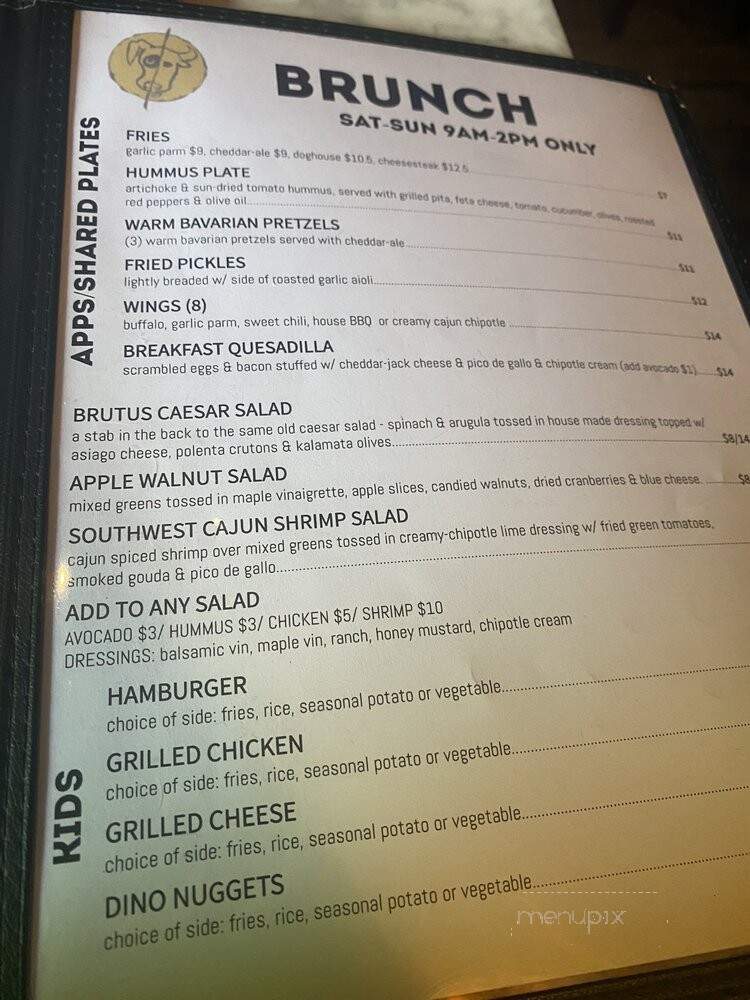 Dog Bull - Croydon, PA menu_pic