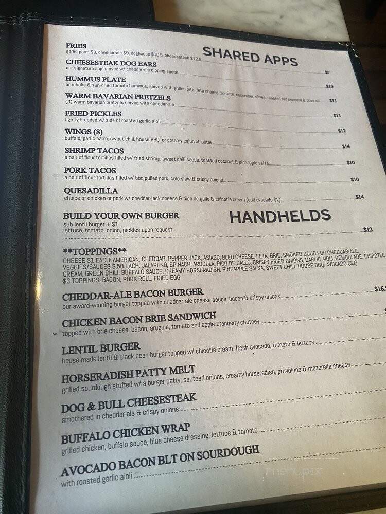 Dog Bull - Croydon, PA menu_pic
