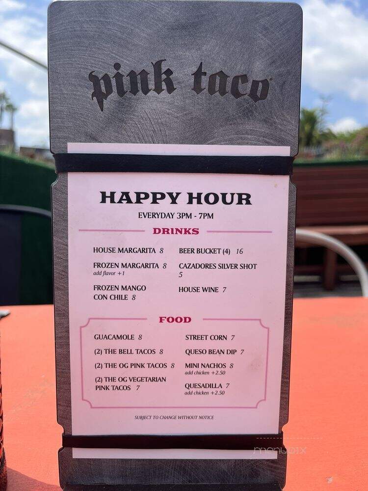 Pink Taco - West Hollywood, CA