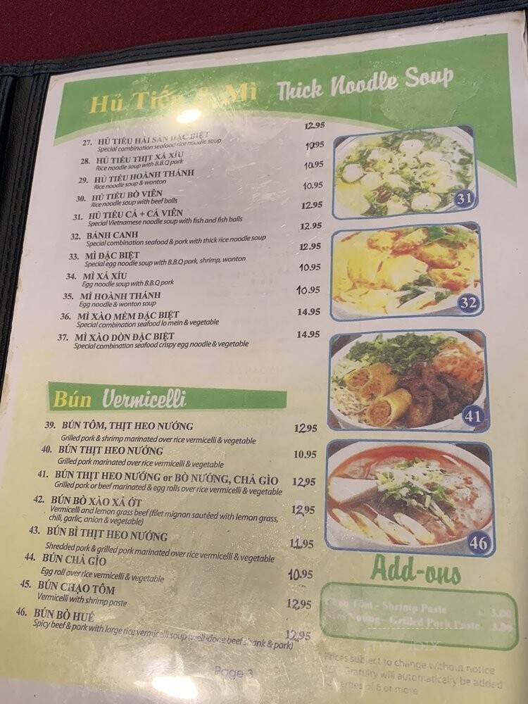 Pho Ct - Canoga Park, CA menu_pic