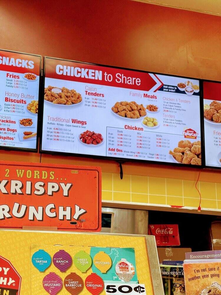 Starz Mart - Krispy Krunchy Chicken - Charlotte, NC menu_pic