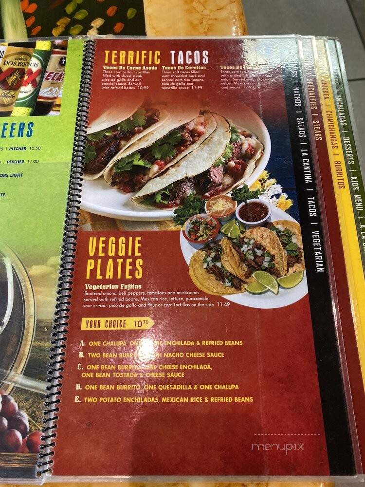 Cancun Mexican Grill - Lansing, MI menu_pic