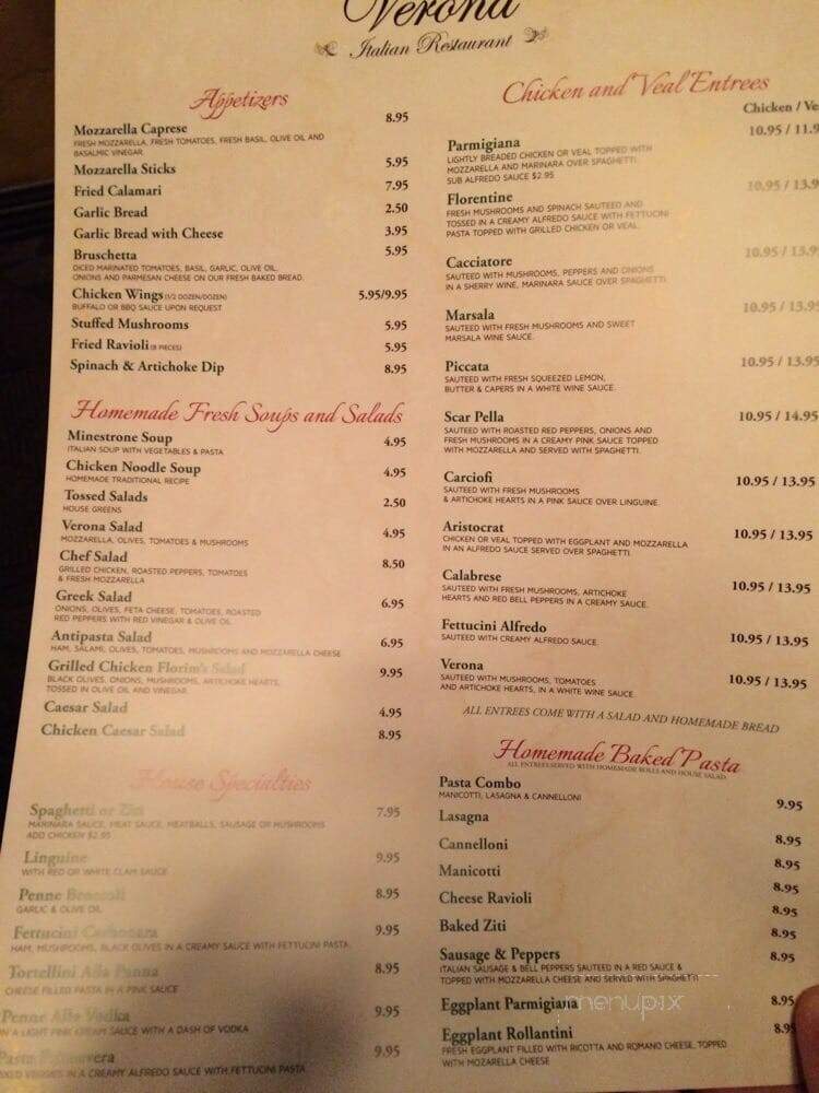 Verona Italian Restaurant - Dallas, TX
