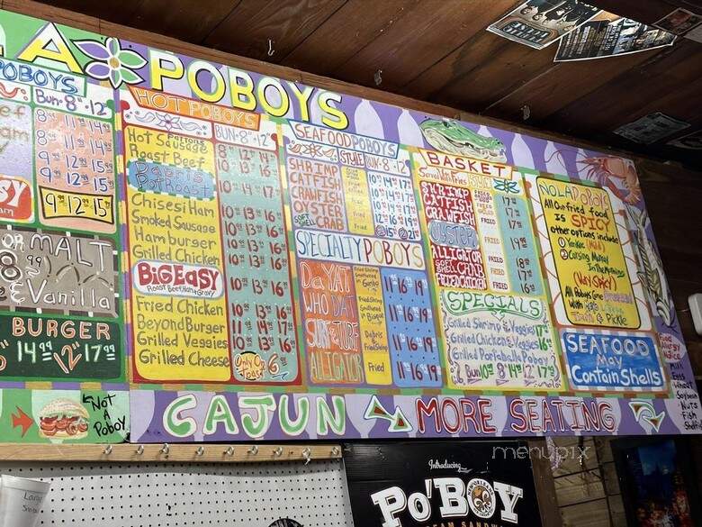 NOLA Poboys - New Orleans, LA menu_pic