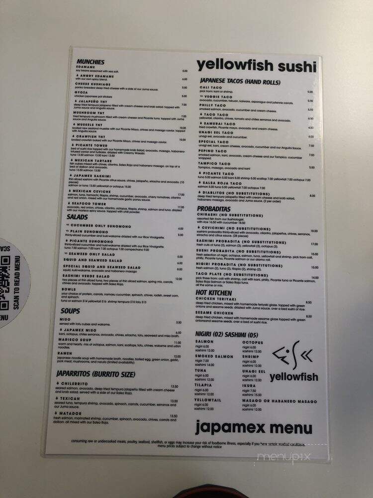 Yellow Fish Sushi - San Antonio, TX