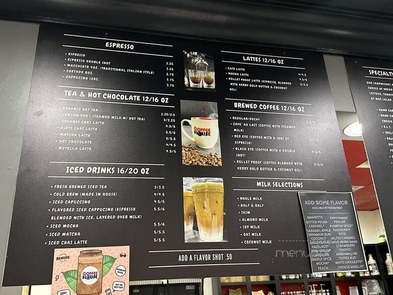 The Coffee House - Edison, NJ menu_pic