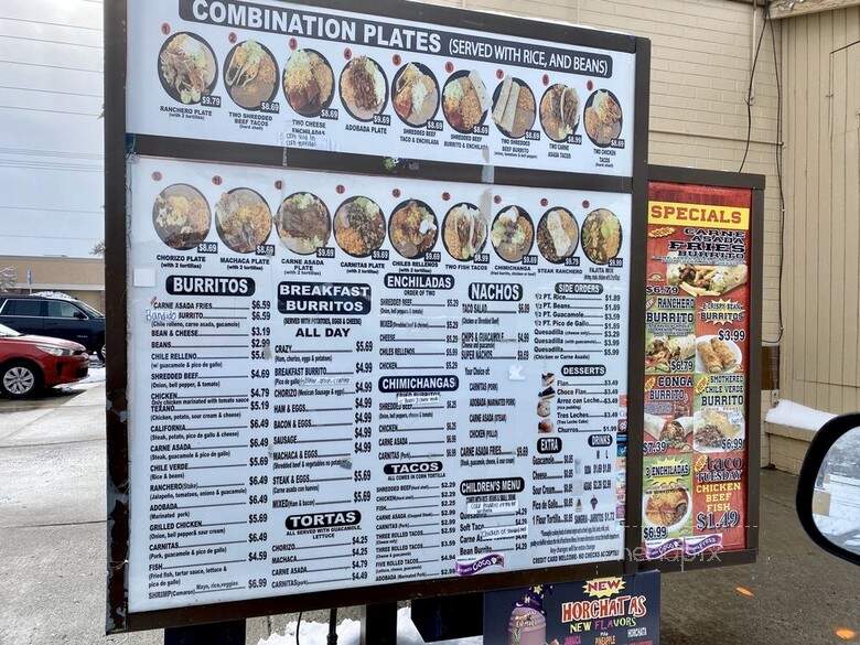 Rancheritos - Sandy, UT menu_pic