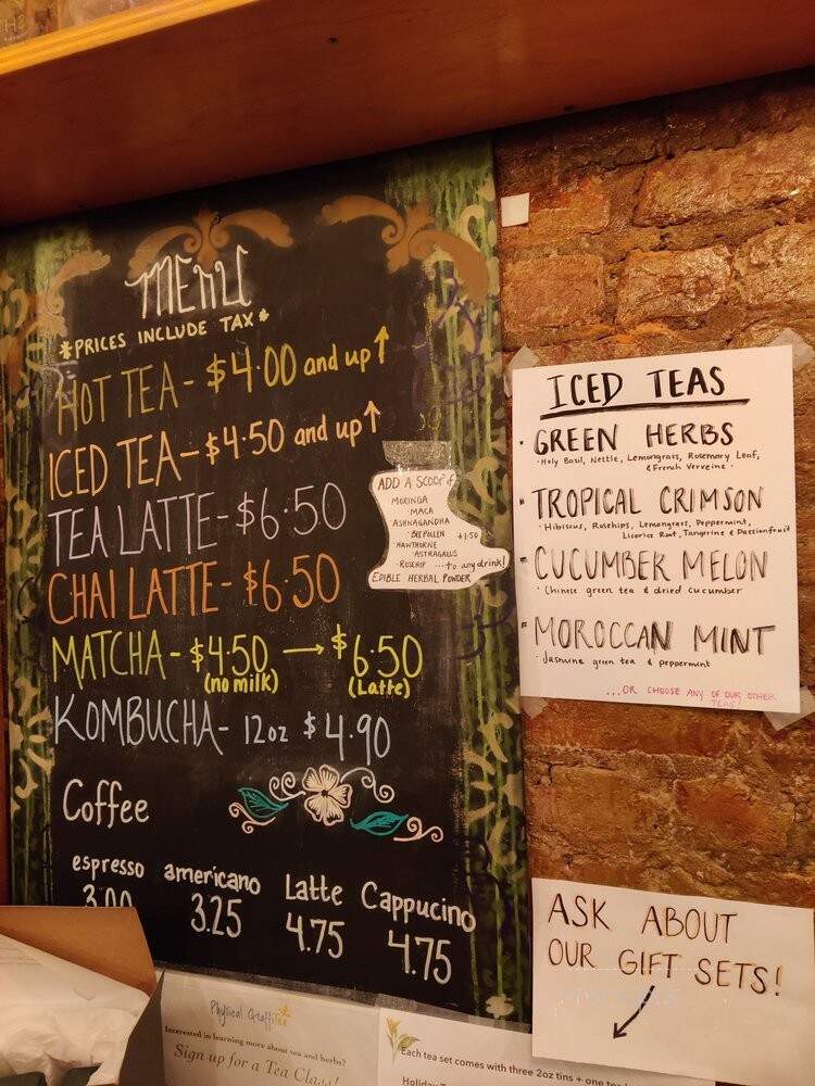 Physical GraffiTea - New York, NY menu_pic