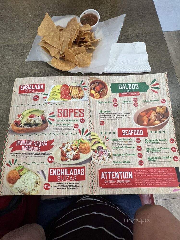 Taqueria Morelia - Florida City, FL menu_pic