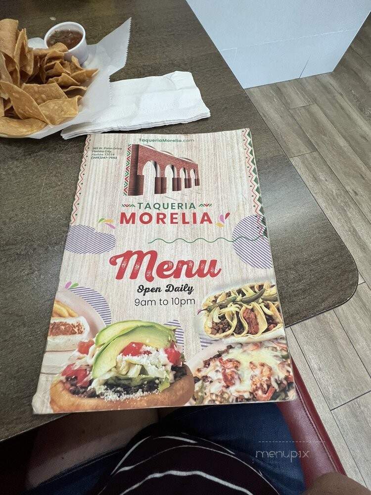 Taqueria Morelia - Florida City, FL menu_pic