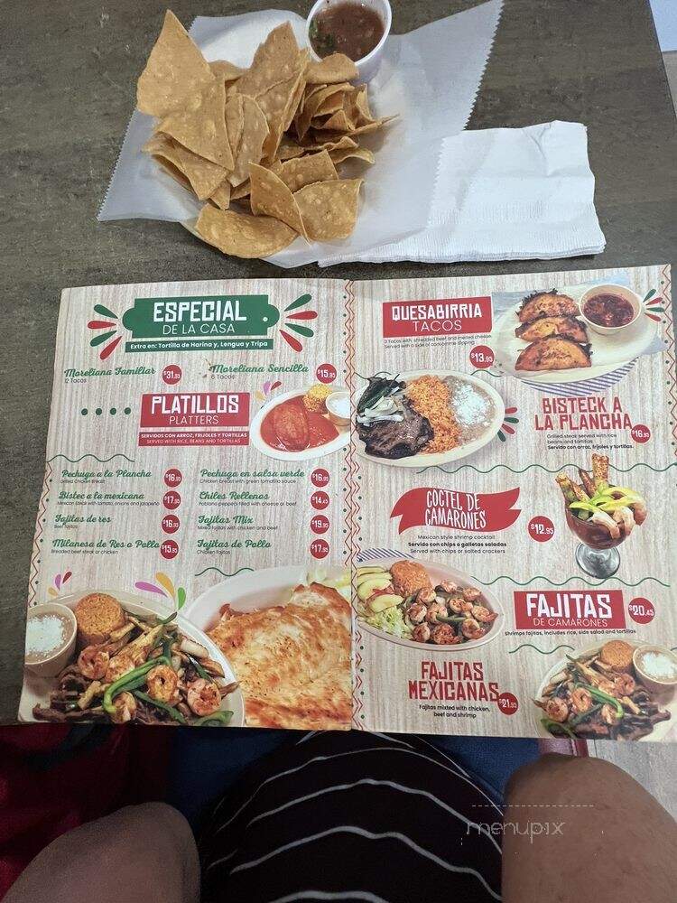 Taqueria Morelia - Florida City, FL menu_pic