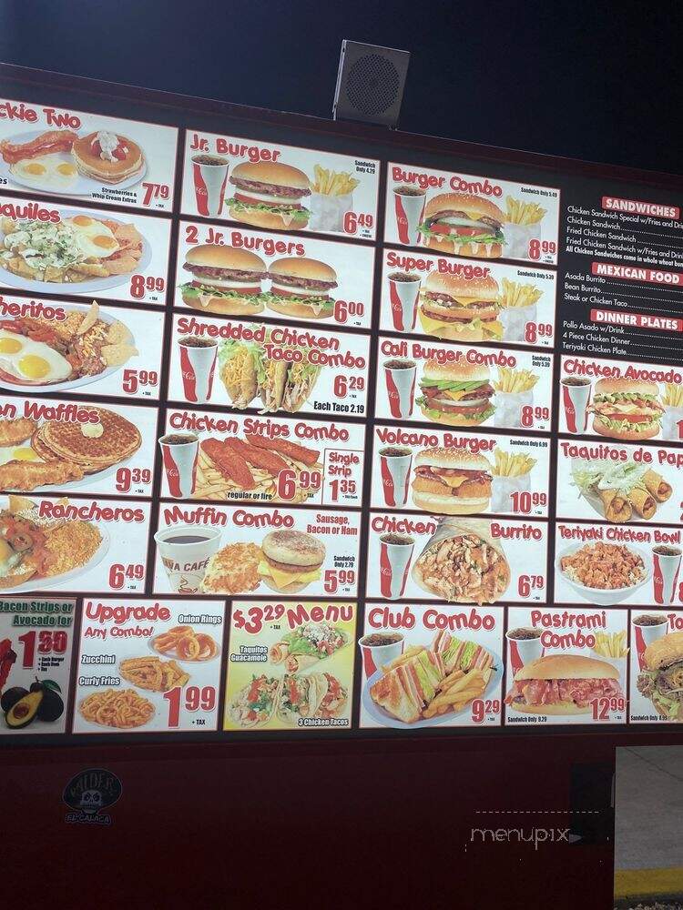 Tom's Jr Burgers - South Gate, CA menu_pic