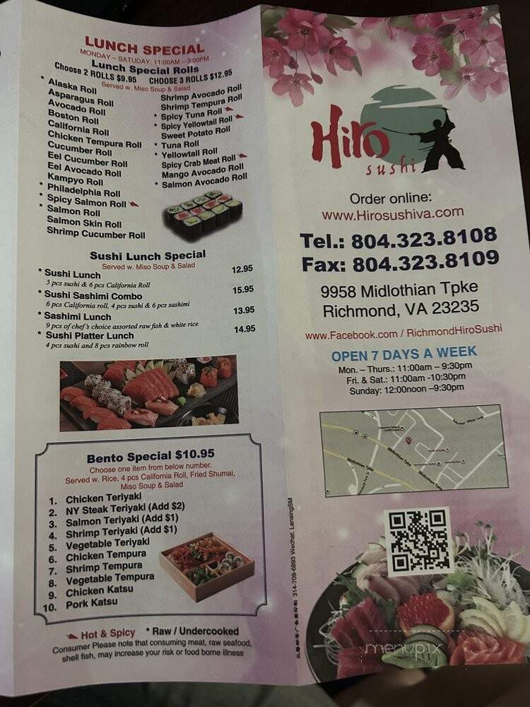 Hiro Sushi - Richmond, VA