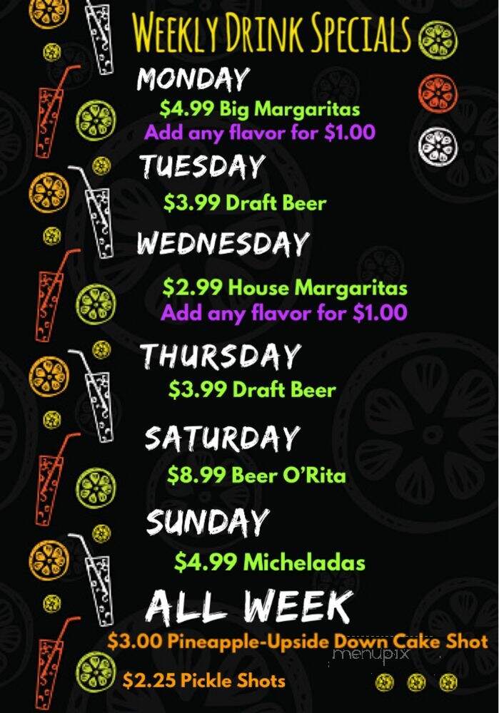 Mexicano Grille - Waco, TX menu_pic