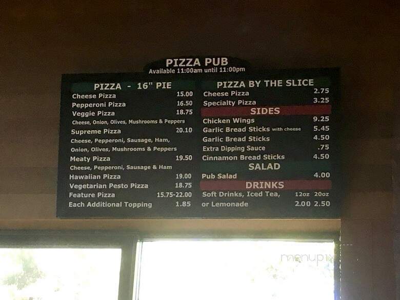 Maswik Cafeteria - Grand Canyon, AZ menu_pic