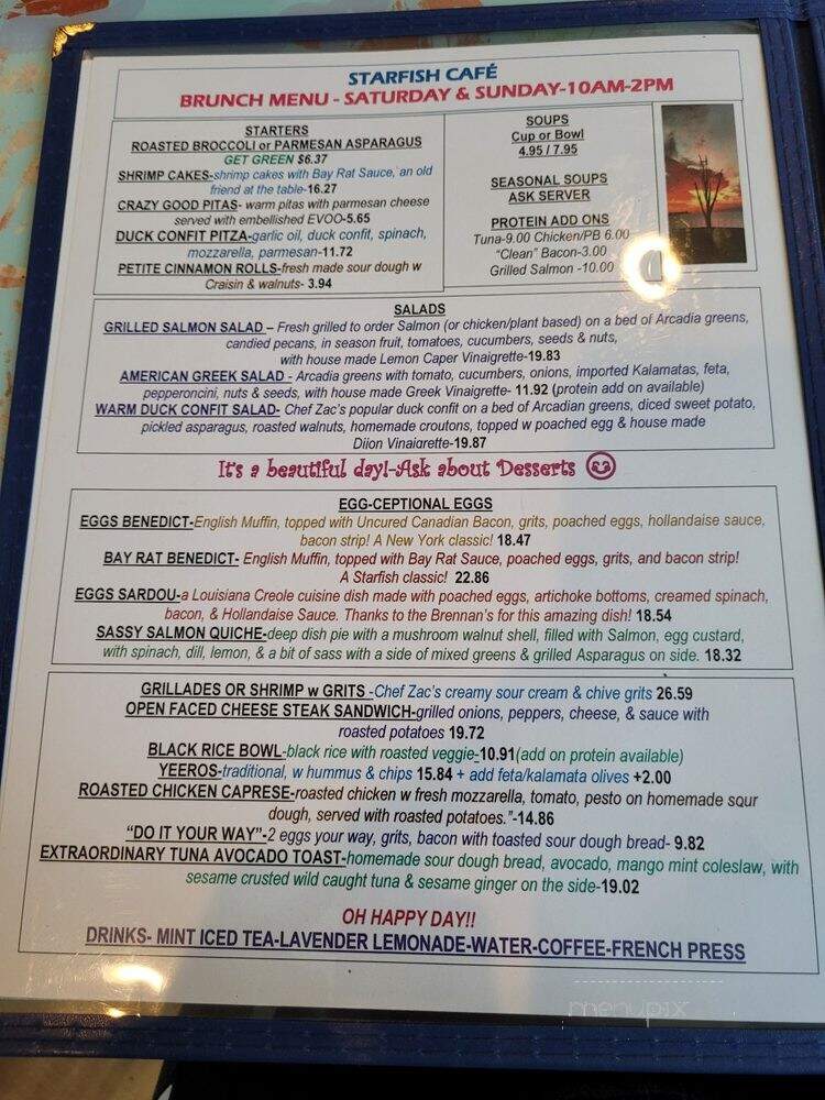 The Cafe - INFINITY Science Center - Bay Saint Louis, MS menu_pic
