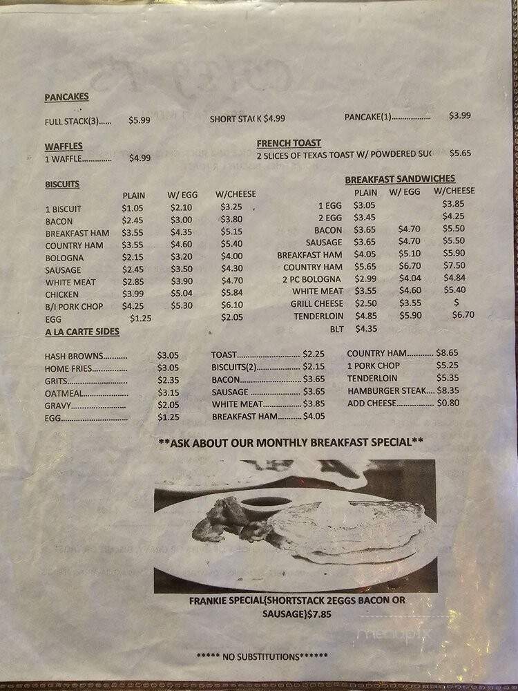 Chef T's - Ragland, AL menu_pic