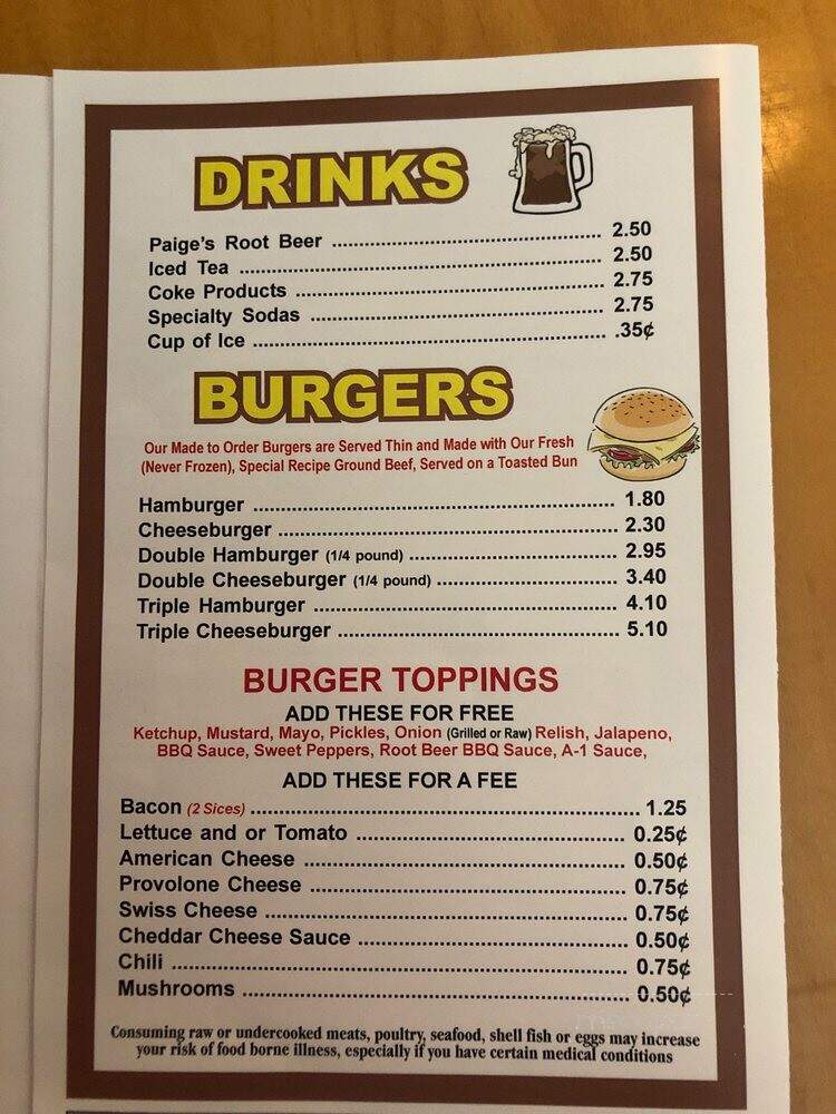 Paiges Root Beer - Beverly Hills, FL