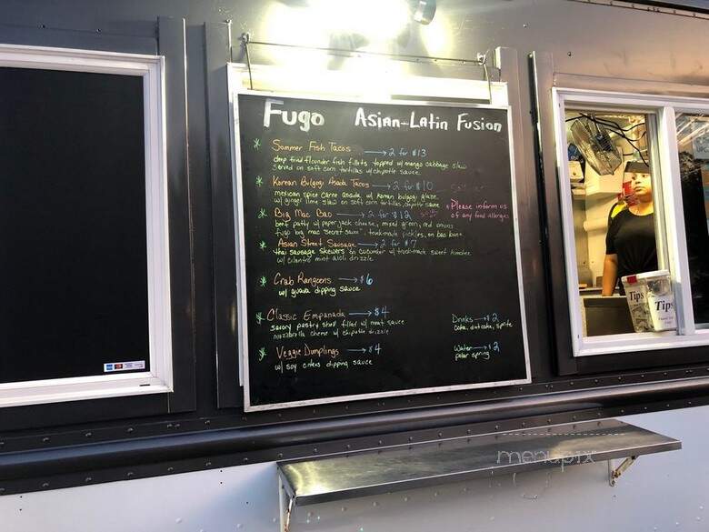 Fugo Food Truck - Providence, RI menu_pic