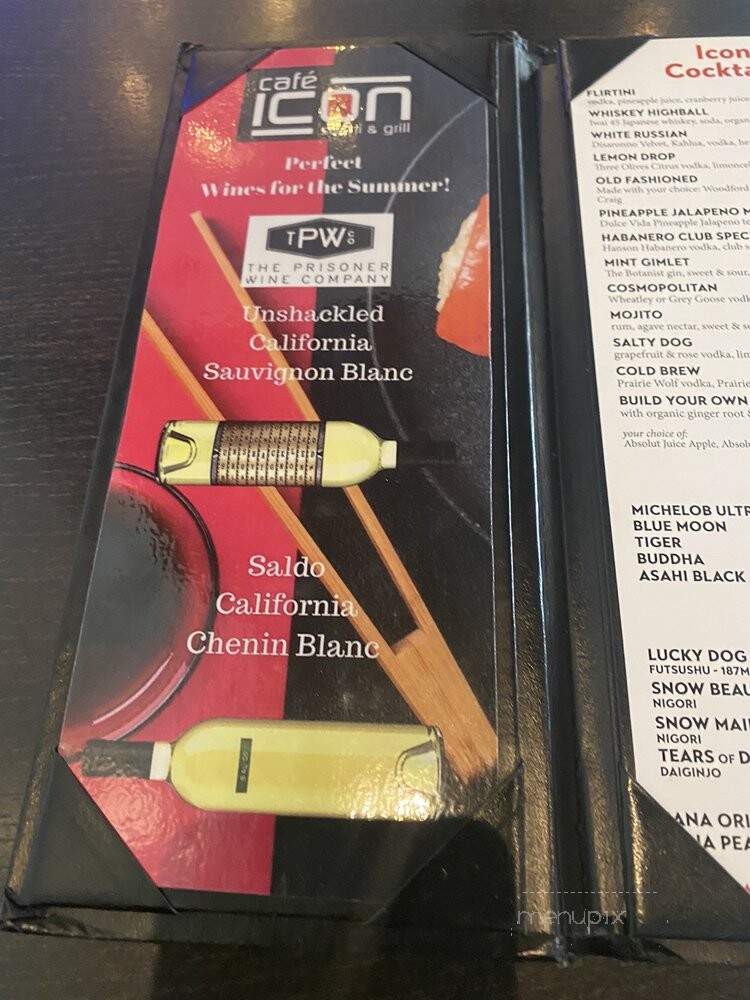 Cafe Icon Sushi And Grill - Edmond, OK menu_pic