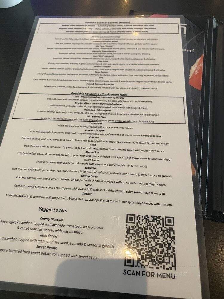 Cafe Icon Sushi And Grill - Edmond, OK menu_pic