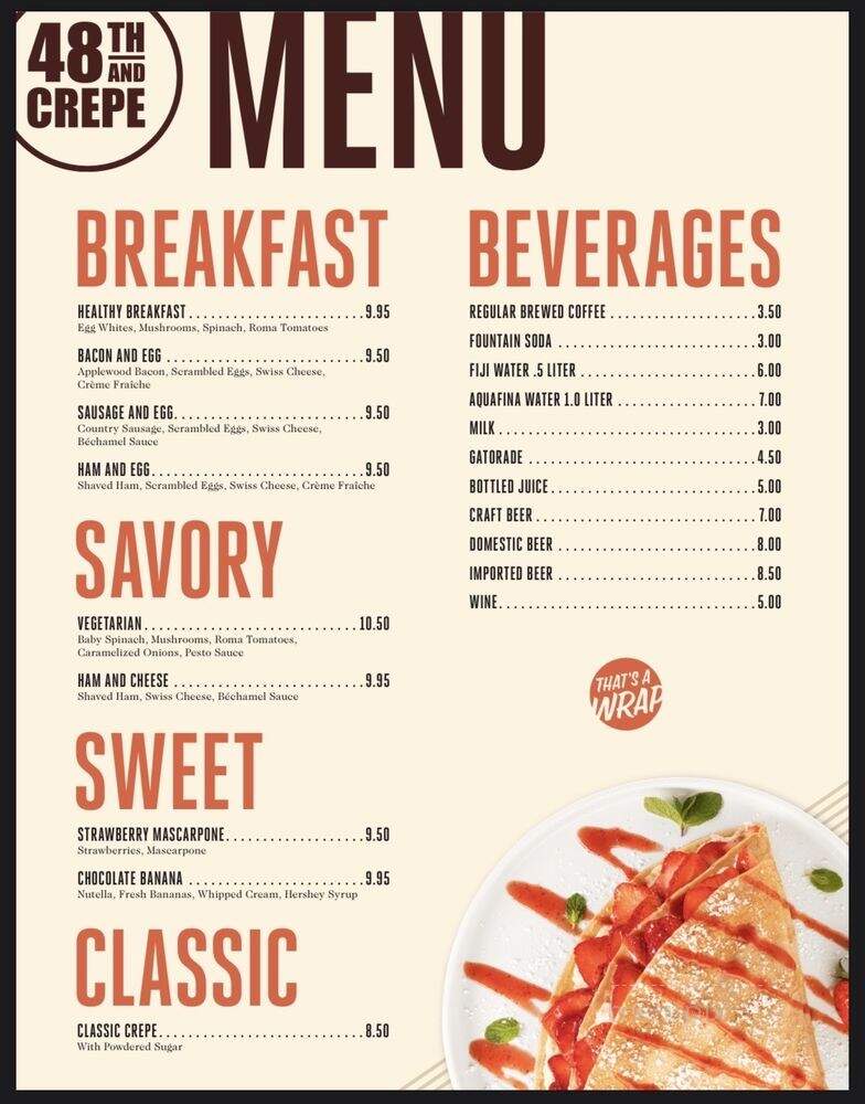 48th & Crepe - Las Vegas, NV menu_pic