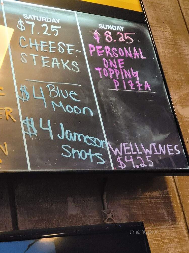 50 Yard Line Sports Bar & Pizza Como - Bethlehem, PA menu_pic